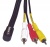 Collegamenti Rca Video    ,idoneo per unSCD353XAA 2102800000