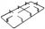 Griglia    ,idoneo per unEB615PB80E02 5202100000