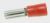 536058 Flachsteckhülse rot 2,8
