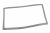 0060810244A 49053078 GUARNIZIONE FREEZER CENTRAL SILVER C