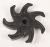 Girante Turbina    ,idoneo per unOIGR21101W 4134000000