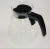 19637 6575694 Caraffa in vetro Grande 1,6L nera