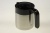 6518134 Caraffa termica nera/acciaio inox
