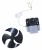 95077 - F64-10 2260065384 VENTILATORE,MES, RPM-2000, 220