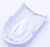 5313243871 Cover posteriore TMBU bianco (PC+ABS) EN55