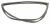 0060829119A 49046013 FRZ GASKET (SILVER COLOR)