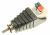 65566 ADAPTER SPINA PASSEND FÜR RCA > TERMINALBLOCK C/TASTI 2 PIN