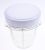 588575 Bicchiere basso 400 ml con coperchio