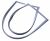 0060829116AK 49046011 REF DR GASKET ASSY-PVC PASSEND FÜR HAIER GREY