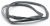 Guarnizione Oblo"    ,idoneo per unK90D06BM1EN 5505000000