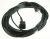 236013 Cavo NUCABLE 10 m 2 x 1 mm (nero) per macchine 12 pollici