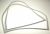 Guarnizione Porta Magnetica    ,idoneo per unGS58NOW4001 5503400000