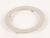133.0530.522 Cornice manopola D35 verniciata effetto inox