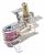 Termostato Forno ,idoneo per un943MOM99 4824000000