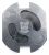 6320-002.10 Protezione per presa nera da incollare TEDDY-AUTOMATIC serie 6320