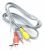 Collegamenti Rca Video    ,idoneo per unGZRX110BEU 2102800000