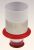5180-048 Contenitore polvere elemento filtrante bianco