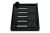 5313285021 Coperchio polvere caffè nero (ABS) ECAM450