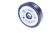 Ruota Rullo    ,idoneo per unDH7S107BW 5101000000