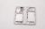GH82-33951C Cornice frontale SVC per Galaxy Z Fold3 5G (SM-F926B) argento